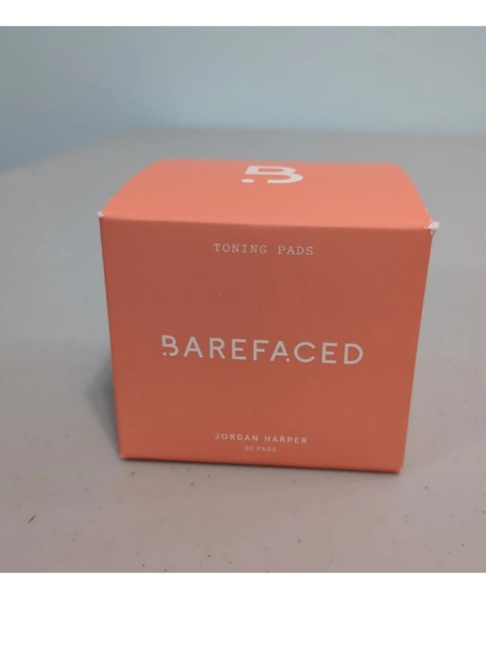 Barefaced Toning Pads 60 Count Exfoliating Face Pads
